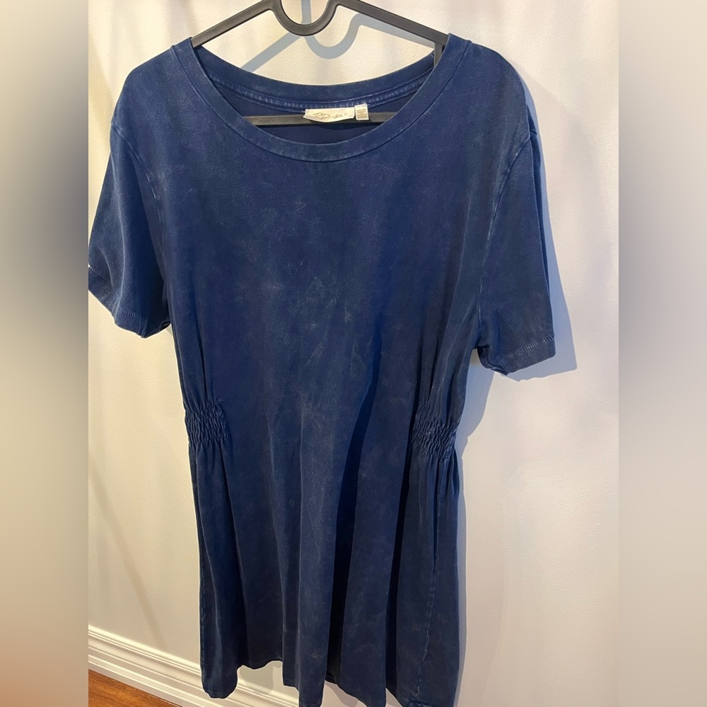 RD Style Blue Midi Dress